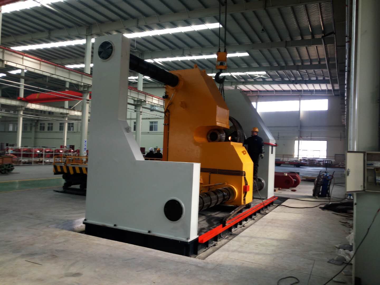 315T輪軸(zhóu)壓裝機